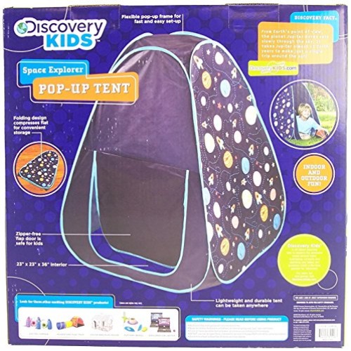 Discovery Kids space explorer pop-up tent