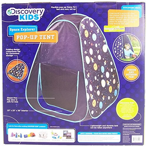 Discovery Kids space explorer pop-up tent
