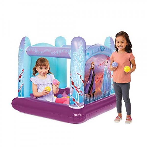 Disney Frozen Frozen 2 Ball Pit Playland, 1 Inflatable & 20 Soft-F...