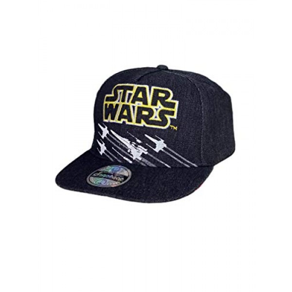 Classic Star Wars X-Wing Starfighter Embroidered Logo Outline Yout...
