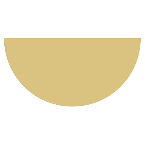 Half Circle Cutout Unfinished Wood Basic Shape Home Decor Everyday...