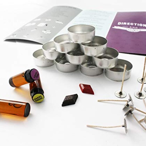 DIY Gift Kits Soy Candle Making Kit for Adults 49-Piece Set DIY ...