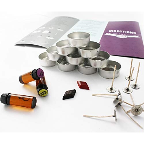 DIY Gift Kits Soy Candle Making Kit for Adults 49-Piece Set DIY ...