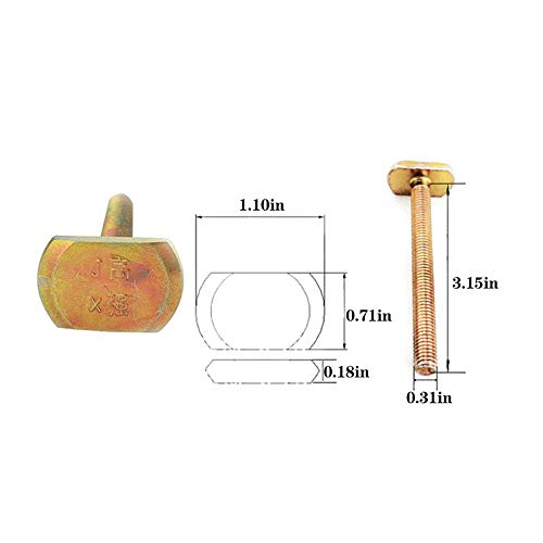 5Pcs/Set Engraving Machine Bow-Shaped Nylon Platen Set for Aluminu...