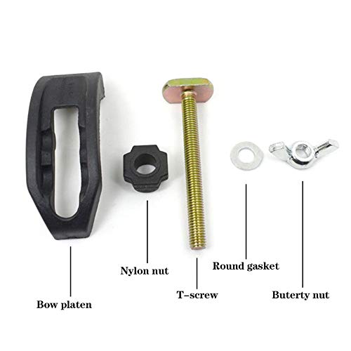 5Pcs/Set Engraving Machine Bow-Shaped Nylon Platen Set for Aluminu...