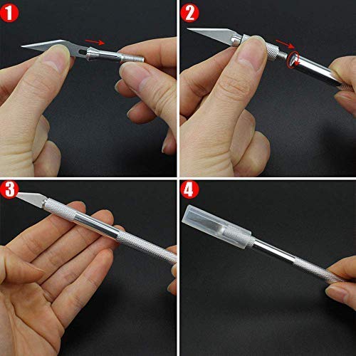 Precision Exacto Knife Upgrade Cutting Mat Carving Craft Knife Hob...