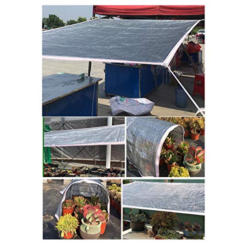 DJYTUSB Shade Netting 80% Reflective Aluminet Shade Cloth Fabric, ...