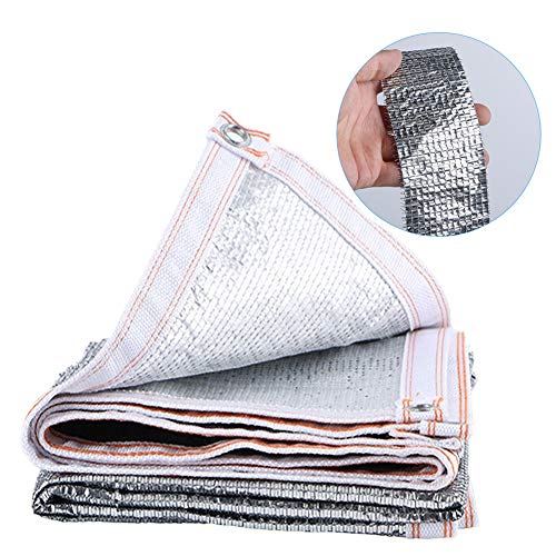 DJYTUSB Shade Netting 80% Reflective Aluminet Shade Cloth Fabric, ...