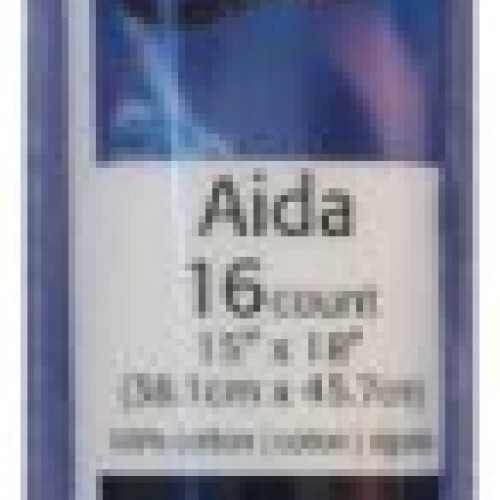 DMC TC8636-6750 Silver Label Aida Count with Soft Tube, White, 15 ...