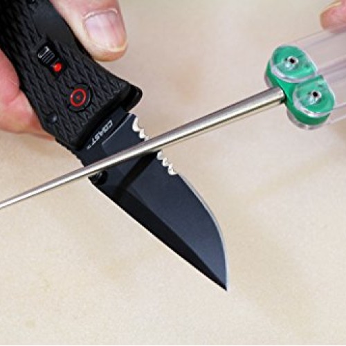 DMT FSKE Diafold Serrated Knife Sharpener - Extra-Fine