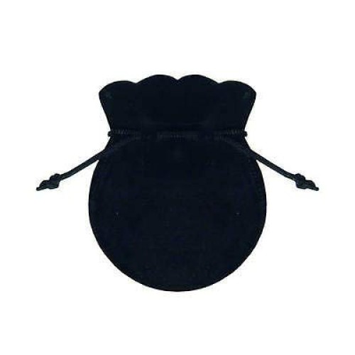 DN_HOM Excellent Round Velveteen Pouches Velour Velvet Bags Favor ...