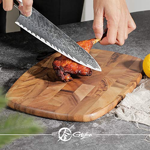 Dnifo Professional Sharp Kitchen Chef Knife 8 Inch, Damascus Steel...