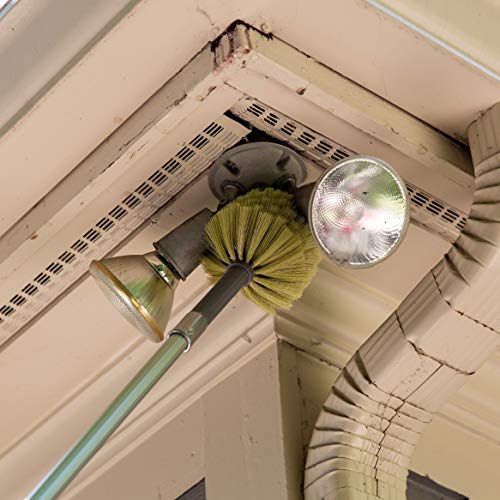 DocaPole 7-30 Foot Extension Pole with Cobweb Duster // Ceiling an...