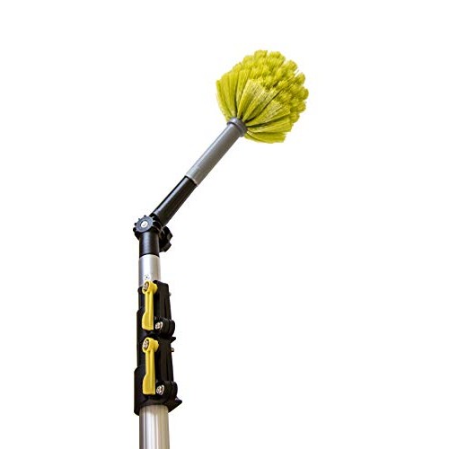 DocaPole 7-30 Foot Extension Pole with Cobweb Duster // Ceiling an...