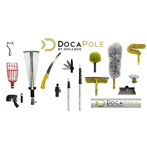 DocaPole 7-30 Foot Pole Pruning Saw // DocaPole Extension Pole + G...