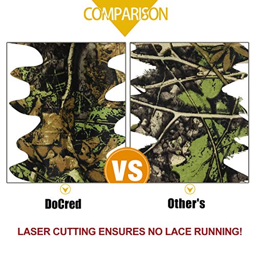 DoCred Ghillie Suit for Men, 3D Lightweight Hooded Camouflage Ghil...