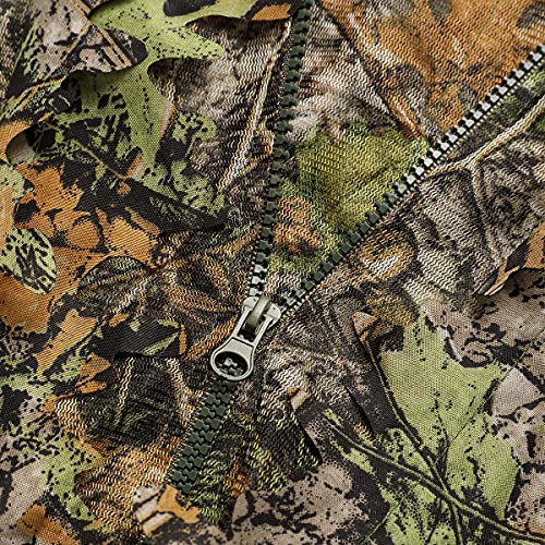 DoCred Ghillie Suit for Men, 3D Lightweight Hooded Camouflage Ghil...
