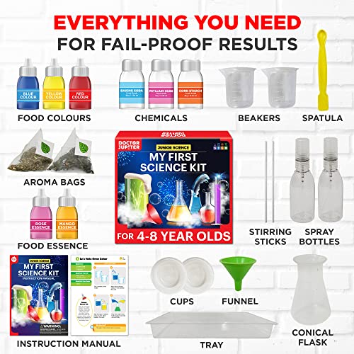 Doctor Jupiter My First Science Kit for Kids 4-8 Years Old | STEM ...