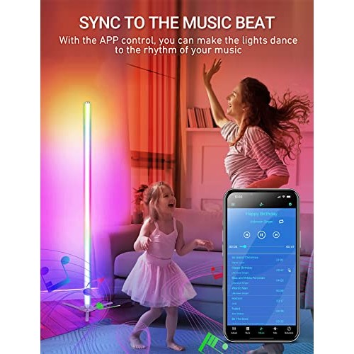Docusvect Color Changing RGB IC Corner 300+ Mode 360° Fully Illumi...