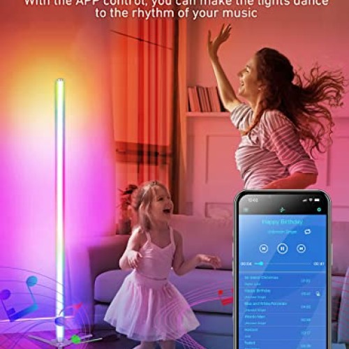 Docusvect Color Changing RGB IC Corner 300+ Mode 360° Fully Illumi...