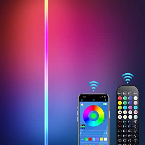 Docusvect Color Changing RGB IC Corner 300+ Mode 360° Fully Illumi...