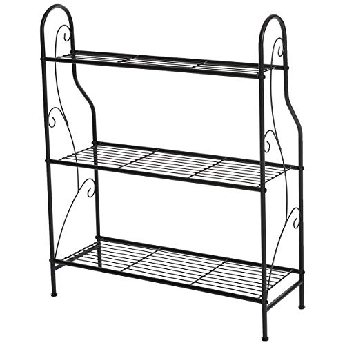 DOEWORKS 3 Tier Metal Plant Stand, Plant Display Rack,Stand Shelf,...
