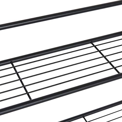 DOEWORKS 4 Tier Metal Plant Stand, Ladder-Shaped Storage Rack Stan...