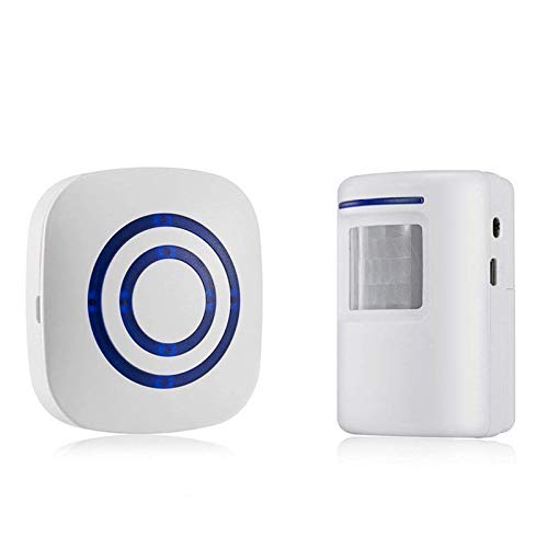 Door Chime,Wireless Business Door Motion Sensor Detector Smart Vis...