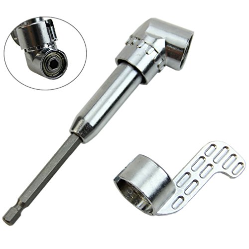 Dolland 1/4 Inch 105 Degree Angle Extension Socket Holder Adapter,...