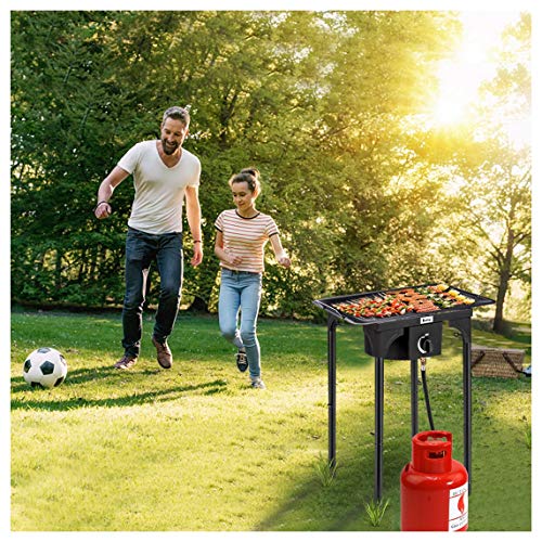 DOLMER Outdoor Camp Stove High Pressure Propane Gas Cooker Portabl...