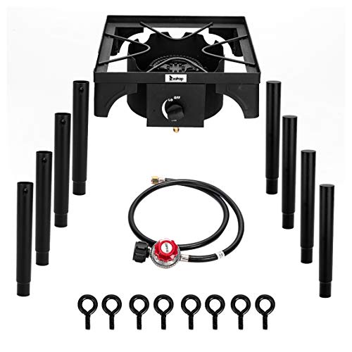 DOLMER Outdoor Camp Stove High Pressure Propane Gas Cooker Portabl...