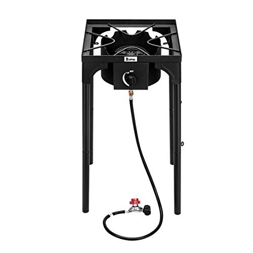 DOLMER Outdoor Camp Stove High Pressure Propane Gas Cooker Portabl...