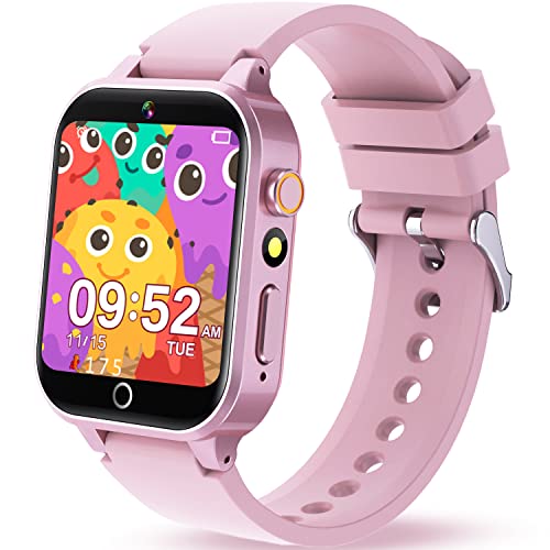 Kids Smart Watches Girls Gift for 6-12 Year Old, 26 Puzzle Games K...
