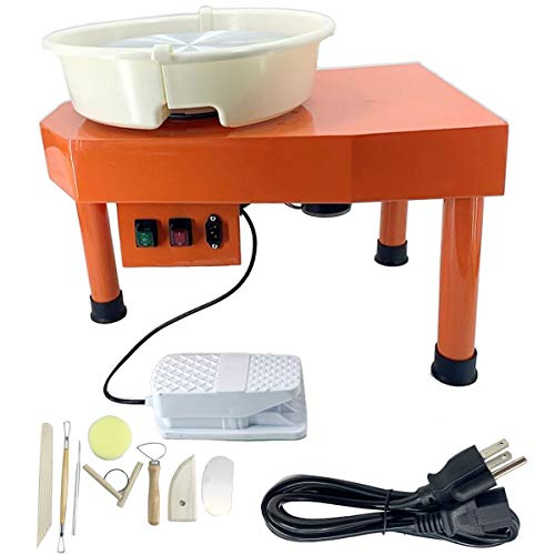 DOMINTY Pottery Wheel 30CM Pottery Forming Machine 350W Electric D...
