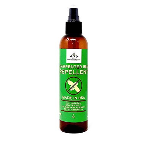 Donaldson Farms Carpenter Bee Repellent Spray, 8oz, All Natural Wo...