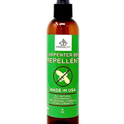Donaldson Farms Carpenter Bee Repellent Spray, 8oz, All Natural Wo...