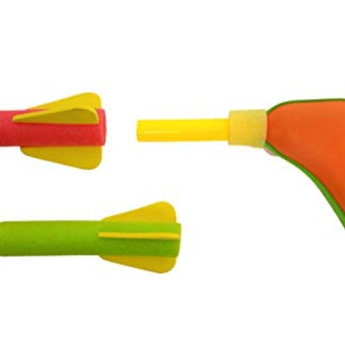 Dondor Mini Pump Action Foam Air Rocket Launcher Party Favors