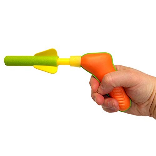 Dondor Mini Pump Action Foam Air Rocket Launcher Party Favors