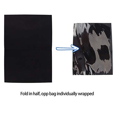 Aida Cloth 14 Count Cross Stitch Fabric,12×18inch,5Pcs,Black