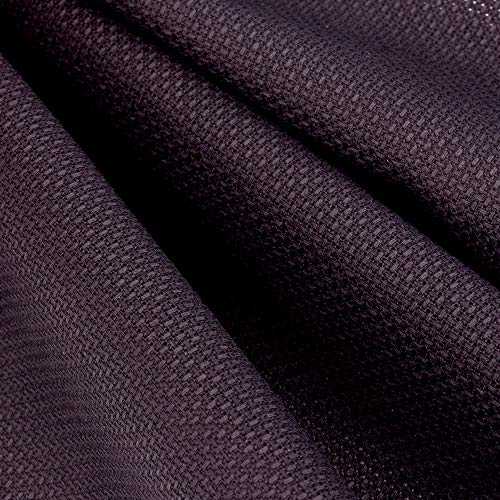 Aida Cloth 14 Count Cross Stitch Fabric,12×18inch,5Pcs,Black
