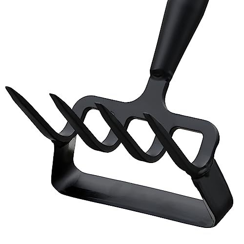 Cultivator Hoe Garden Tools for Gardening, Heavy Duty Stainless St...