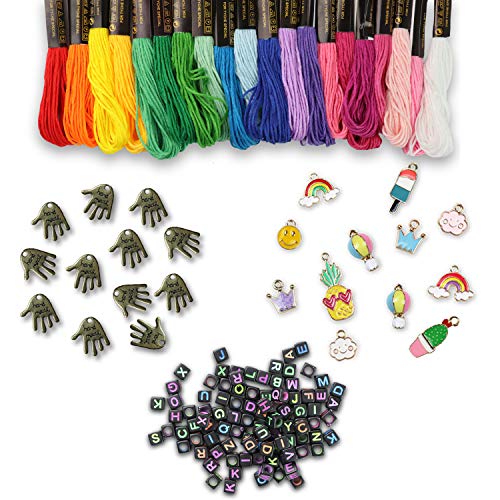 Friendship Bracelet Making Kit, Huge Value, Letter Beads, Crafts F...