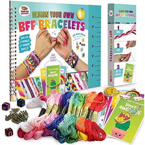 Friendship Bracelet Making Kit, Huge Value, Letter Beads, Crafts F...