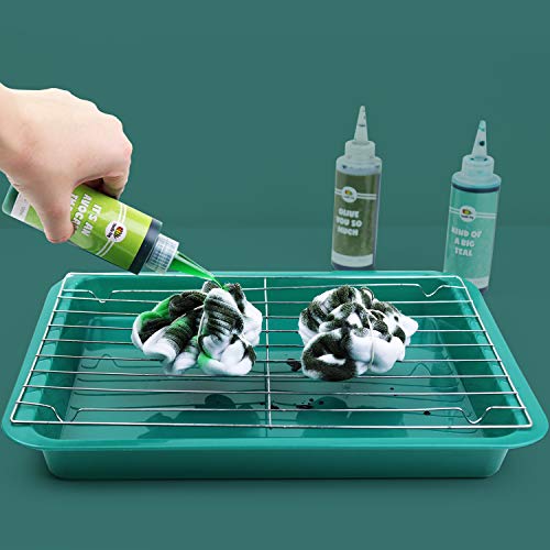 Teal & Green Tie Dye Colors in Fancy Plants Greens Tie Dye Kit Ty...
