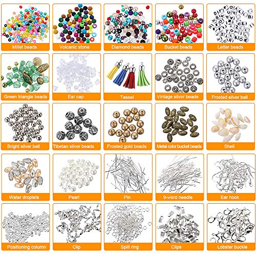 DoreenBow 2015PCS DIY Jewelry Making Supplies Kit Jewelry Beads an...