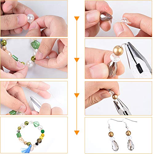 DoreenBow 2015PCS DIY Jewelry Making Supplies Kit Jewelry Beads an...