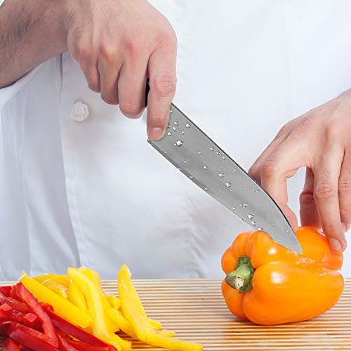 DOSMAMZ 7 Inches Professional Damascus Japanese Chef’s Knife, Sush...