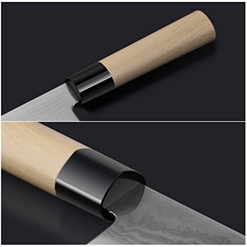 DOSMAMZ 7 Inches Professional Damascus Japanese Chef’s Knife, Sush...