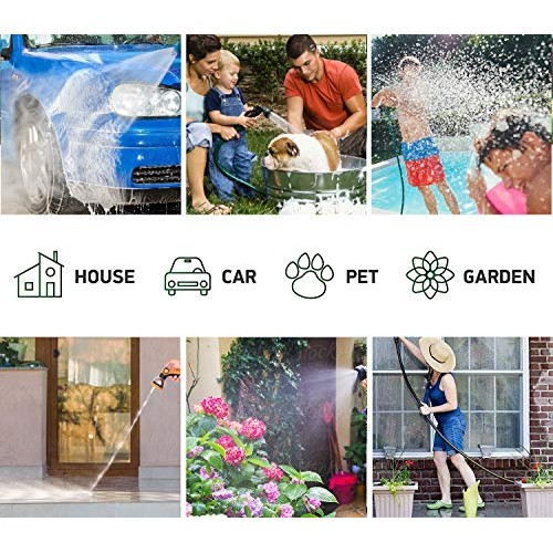 Double Couple Garden Hose Flexible Car Wash Water Hose - Super Dur...