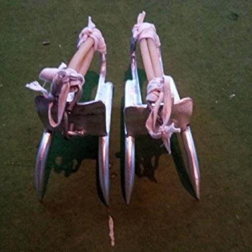 DUOSHIDA Pole Climbing Spikes, Tree Climbing Tool for Hunting Obse...